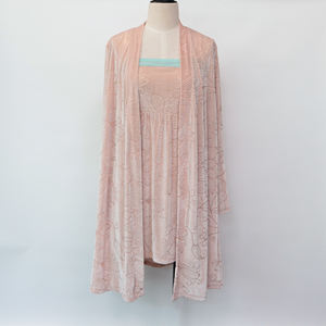 Intiflower NL23 Conjunto de Camisón de 2 Piezas para Mujer - Camisón Floral Rosa Quemado para <span class=keywords><strong>Dormir</strong></span> - Product Image 2