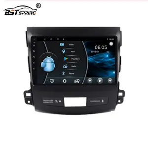 Lecteur DVD multimédia de voiture, avec système de Navigation GPS, Radio, pour Mitsubishi Outlander 2006 — 2012, bostar, 2 din