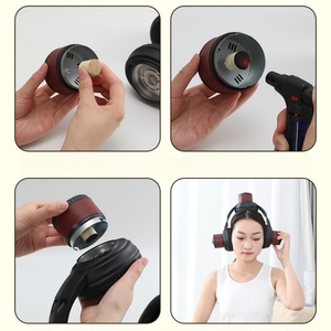 Appareil de moxibustion pour la tête et les oreilles, portable, médecine traditionnelle chinoise, usage quotidien à domicile avec des rouleaux de cônes de moxa - Product Image 5