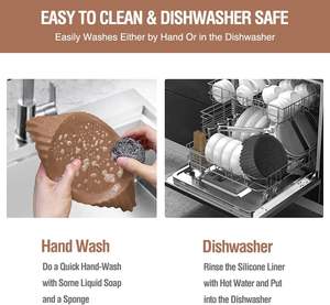 Tappetino <span class=keywords><strong>per</strong></span> Forno a <span class=keywords><strong>Friggitrice</strong></span> ad Aria Antiaderente Vassoio da Forno Riutilizzabile in Silicone Fodere <span class=keywords><strong>per</strong></span> <span class=keywords><strong>Friggitrice</strong></span> ad Aria <span class=keywords><strong>Accessori</strong></span> da Cucina - Product Image 5