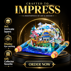 Yunmeng Marsh - Kit de Modelo de Rompecabezas Metálico 3D DIY, Educativo, Venta al por Mayor, Personalizado, Juguete STEM, Regalo, Decoración, Directo de Fábrica, OEM, CE EN71 - Product Image 1