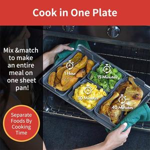 Moule à gâteau jetable pour la maison, cuisson facile, récipient alimentaire en silicone, non toxique, ensemble de 4 moules de cuisson pour four - Product Image 4