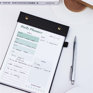 A5 Hàng Ngày Kế Hoạch Notepad undated <span class=keywords><strong>Todo</strong></span> Danh Sách Notepad Nhiệm Vụ Hàng Ngày Danh Sách Kiểm tra Tổ Chức PU Da Máy Tính Xách Tay Cho Công Việc Văn Phòng Nhà - Product Image 2