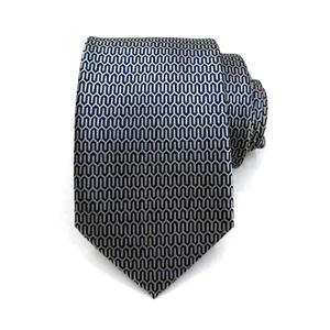 Cravate en jacquard de polyester de qualité supérieure fabriquée en Chine pour les jeunes hommes - Product Image 2