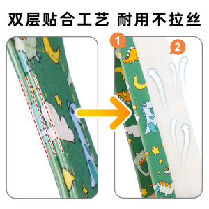 Cartoon Pacifier <b>Clip</b> With Chain For Babies 6 Months Plus Soft Silicone Teething Toy Lanyard Anti Loss Strap - Product Image 4