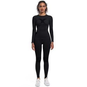 Womens Thermal Underwear Thermal <strong>Base</strong> <strong>Layers</strong> Women - Ski Wear Ladies Compression Athletic Long Johns <strong>Skins</strong> Set - Product Image 4