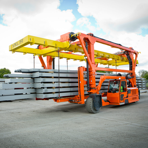 Crane Gantry Ban Karet Hidrolik 30 Ton untuk Kontainer dengan Mesin Pengangkat Listrik, Motor, dan Gearbox - Product Image 1