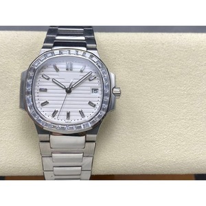 Reloj Impermeable de Súper Calidad, 40 mm, Acero, Movimiento de Diamante, Esfera Blanca de Buceo, 8.5 mm - Product Image 5