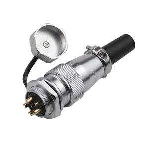 ZHQCN WS20 9 Pin Female Circular Connector 12mm Hex Nut Receptacle For Electrical Engineering - Product Image 1