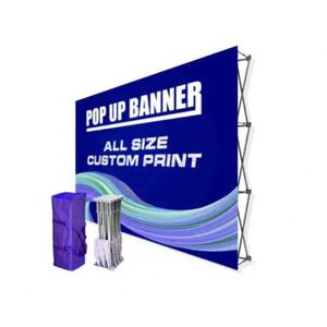 Expositor Portátil Tipo Pop-Up con Marco de Aluminio y Tela de Poliéster para Ferias Comerciales, Exposiciones y Promociones en Interiores - Product Image 1