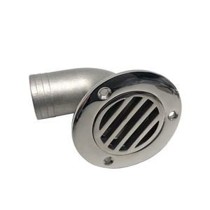 Acier inoxydable 316 90 °   Drain de pont marin avec grille, égouttoir de plancher de <span class=keywords><strong>bateau</strong></span> - Product Image 3