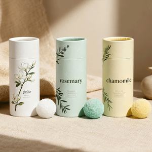 Customized Eco Friendly Disposable Craft Luxury Premium Shaker Tube Deodorant <b>Cardboard</b> Cylinder Soap Bath Salts Paper Tube - Product Image 3