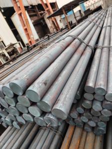 Batang Baja Karbon Bulat Solid Mild Steel SAE 1020 1045 SS400 S20C S45C En8 En9 Cold Drawn <span class=keywords><strong>Ms</strong></span> untuk Pembuatan Baut - Product Image 1