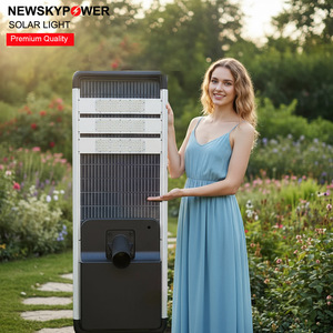 ไฟถนนพลังงานแสงอาทิตย์อุตสาหกรรม 12.8V สำหรับภายนอกอาคาร กันน้ำระดับ IP65 แบบออลอินวัน 150W สำหรับถนนและทางหลวง - Product Image 1