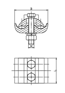 Фитинги для электропитания JB JBL, алюминиевые переходные болты, параллельные Кабельные Зажимы для электрооборудования - Product Image 6