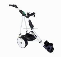 Chariot de golf télécommandé 2026 avec design ergonomique et contrôle automatique en descente &amp;   Système de pliage compact