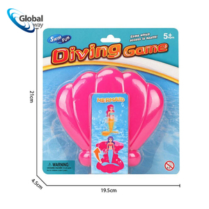 Juguete de Sirena Mágica para Bucear, Muñeca Giratoria con Concha de Almeja que se Abre, Juguete de Baño, Set de Regalo Promocional para Fiestas de Piscina para Niñas - Product Image 4
