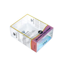 Boîtes d'Emballage en Plastique PVC Transparent Mini MOQ, Boîte d'Emballage Détail en Plastique PET RPET Très Transparente