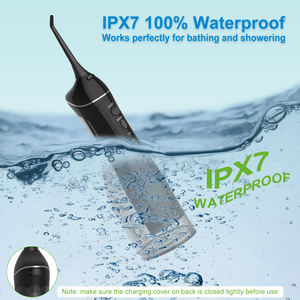 2024 più venduto Flosser di acqua dentale per denti senza filo 5 modalità di pulizia 5 punte a getto Ipx7 impermeabile irrigatore orale portatile - Product Image 2