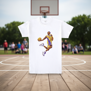 T-shirt promozionale Legend bianca girocollo a maniche corte unisex taglia L per adulti - Product Image 3