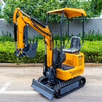 Harga Excavator Mini Crawler EPA, Micro Digger, Excavator Pertanian Kecil 1 Ton 2 Ton