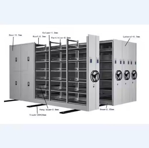 Custom Intelligent Compactor Mobile Shelving <b>System</b> Commercial Office Furniture Archival <b>Filing</b> Cabinet Storage - Product Image 6