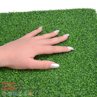 Gazon synthétique Verdigrass haute densité 15 mm, tapis de golf intérieur écologique, gazon artificiel en rouleau, fil bouclé, lisse
