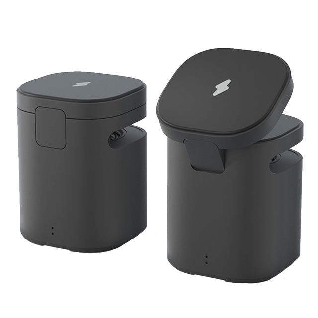 2024 New Factory Cube 15W 3-in-1 Folding Wireless Charger Stand with Holder Foldable Design