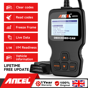 Escáner de Códigos OBD2 ANCEL AD310 para Todos los Autos Fabricados a Partir de 1996 con Actualizaciones Gratuitas de por Vida y Datos en Tiempo Real - Product Image 6