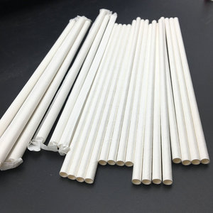Disposable Biodegradable Paper Wrapped Paper <strong>Straw</strong> Colored Kraft Paper <strong>Straw</strong> for <strong>Milkshake</strong> Party - Product Image 5