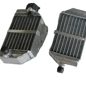 Radiador de alumínio para refrigeração de motor, para ktm 50 sx/sxs mini 49cc/50cc 2-tempos 2012-2021