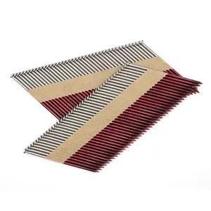 Clous en bande collée pour papier de reliure Bright Framing / Clous à tête latérale / Clous à tête coupée / Clous à tête décalée 21 degrés / Clous pour feuilles de plastique / Clous pour fil <span class=keywords><strong>28</strong></span> degrés / Clous pour papier 34 degrés - Product Image 2