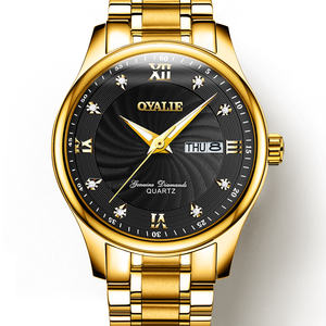 Montre de sport classique de luxe pour homme, étanche, en acier inoxydable avec affichage de la date et du jour, mouvement Miyota, Relojes Hombre - Product Image 1