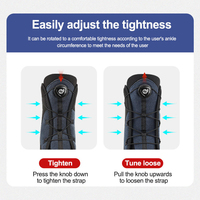 FSPG Nouvelle attelle de cheville semi-rigide pour la récupération des blessures, bandage de protection de la cheville, chaussettes de sport – Aucun avis pour le moment