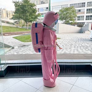 Disfraces Divertidos para Fiestas, Traje Espacial Rosa, Hombre y <span class=keywords><strong>Mujer</strong></span> Astronauta Adulto, Disfraz de Mascota para <span class=keywords><strong>Fiesta</strong></span> - Product Image 2