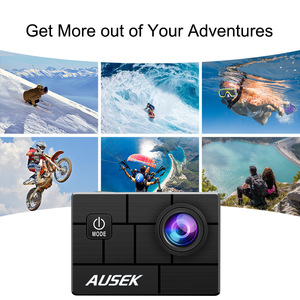 Chuyên nghiệp tốt nhất 4K HD 60fps không thấm nước đi xe đạp & trượt tuyết đầu Mũ bảo hiểm Mini DV Hành động thể thao bắn máy ảnh cho nhiếp ảnh - Product Image 2