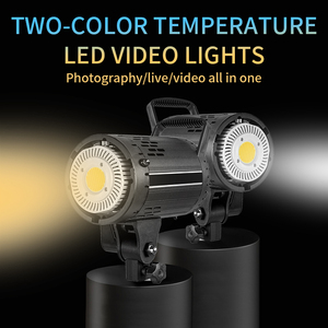 100W COB <strong>Remote</strong> Bi-Color Studio Photography Video Light Continuous Light for Softbox Umbrella <strong>Stand</strong> - Product Image 6