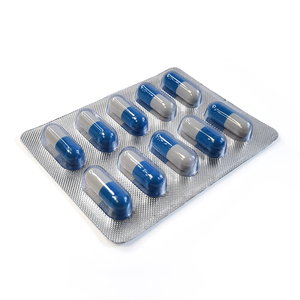 Cápsulas de Suplemento Herbal para la Vitalidad Masculina, Azul y Blanco, Dos Tonos, Paquete de 10 Unidades en Blíster - Product Image 4