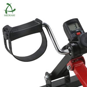 Mini vélo d'exercice Portable <span class=keywords><strong>pied</strong></span> colporteur bureau vélo bras et jambe colporteur Machine moniteur Lcd pliant pédale exercice - Product Image 2