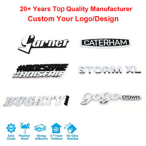 Özel toptan yüksek kalite araba amblemleri ve araba rozetleri plastik ABS 3D Metal Logo özel araba amblem ABS krom - Product Image 4