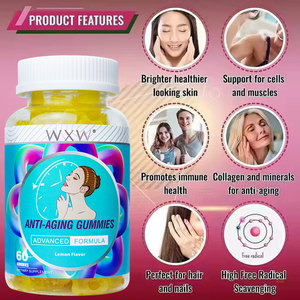 Offre Spéciale Anti-âge Gummies Sans Sucre Anti-âge Supplément De Soins De La Peau Blanchissant Gummies Au Collagène Bonbons - Product Image 4