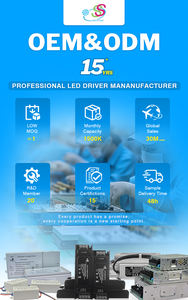 Постоянный ток 12 Вт 18 Вт 24 Вт 30 Вт 40 Вт 50 Вт 300 мА 400 мА 500 мА Светодиодный драйвер для внутреннего освещения - Product Image 5