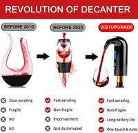 Distributeur de spiritueux intelligent et réglable, pompe verseuse, aérateur de whisky, décanteur de vin électrique automatique, batterie rechargeable