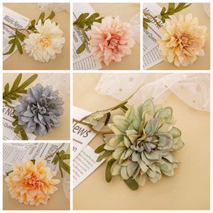 ดอกดาเลียประดิษฐ์ CallaFloral ก้านเดี่ยว ผ้าทอแบบแพน สำหรับตกแต่งบ้านภายใน - Product Image 3