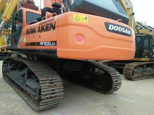 รถขุดตีนตะขาบ Doosan DX500 มือสอง น้ำหนัก 51.1 ตัน พร้อมปั๊มเกียร์เครื่องยนต์-คุณภาพสูง ของแท้จากเกาหลี - Product Image 3