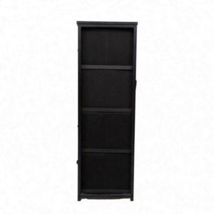 Commode autoportante moderne en tissu pour salon, durable, avec panneaux en MDF et acier inoxydable, en pin, disponible en plusieurs couleurs - Fournisseur en gros - Product Image 4