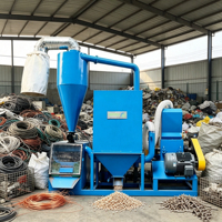 Hohe Rückgewinnungsrate 15 kW Motor PCB-Recyclingmaschine E-Abfall-Leiterplatten-Schredder Separator 3 Jahre Garantie für Kupfer