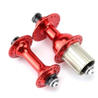 Moyeu arrière en aluminium à quatre roulements pour vélo pliant A211SB F172SB Dahon P8, 28H/32H/36H trous de rayons, en alliage d'aluminium