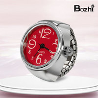 Bagues punk tendance à la mode, bagues-montres pour femmes
