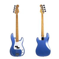 Guitare électrique et basse transfrontalières pour débutants, basse à quatre cordes